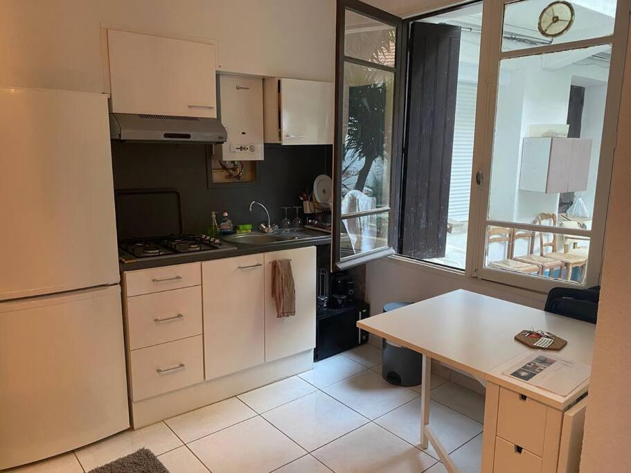 Appt 4 Pers Avec Jardin Ombrage En Centre Ville De 塞特港 外观 照片