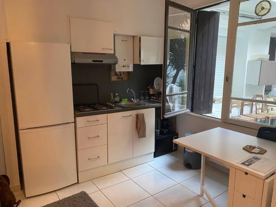 Appt 4 Pers Avec Jardin Ombrage En Centre Ville De 塞特港 外观 照片
